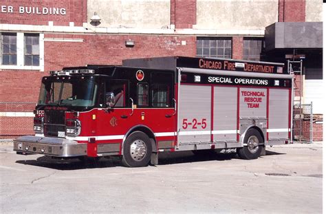 Firefighter operating a fire truck